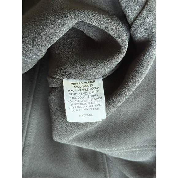 Open Edit Crepe Corset Top Black Square Neck Cropped Tank Size M NWT Sold Out - Picture 7 of 7